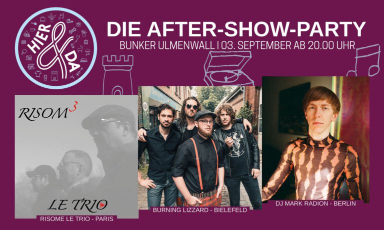 Hier & Da-Flohmarkt: Die After-Show-Party