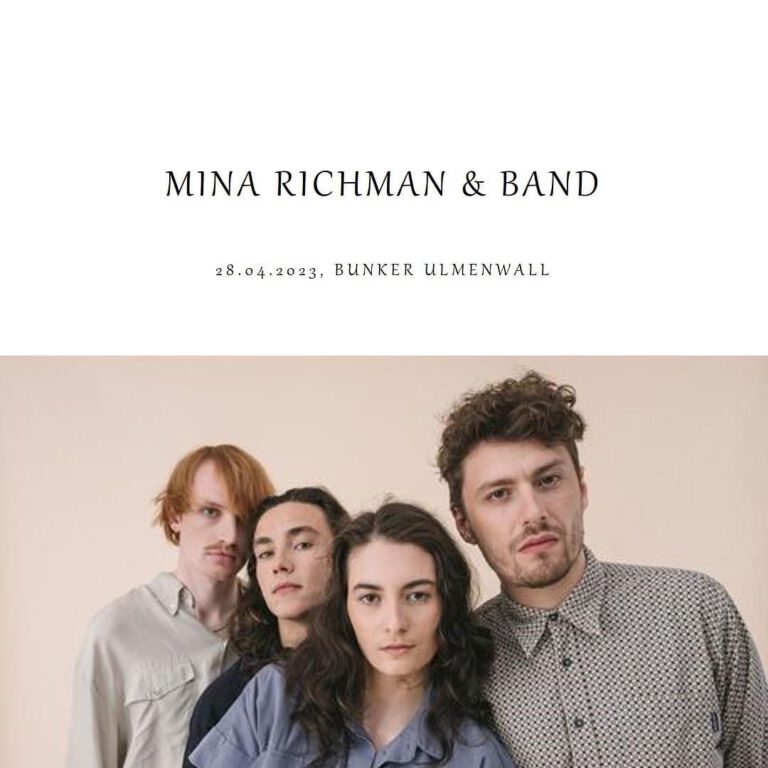 Mina Richman & Band / Support: Helin & Shiwon