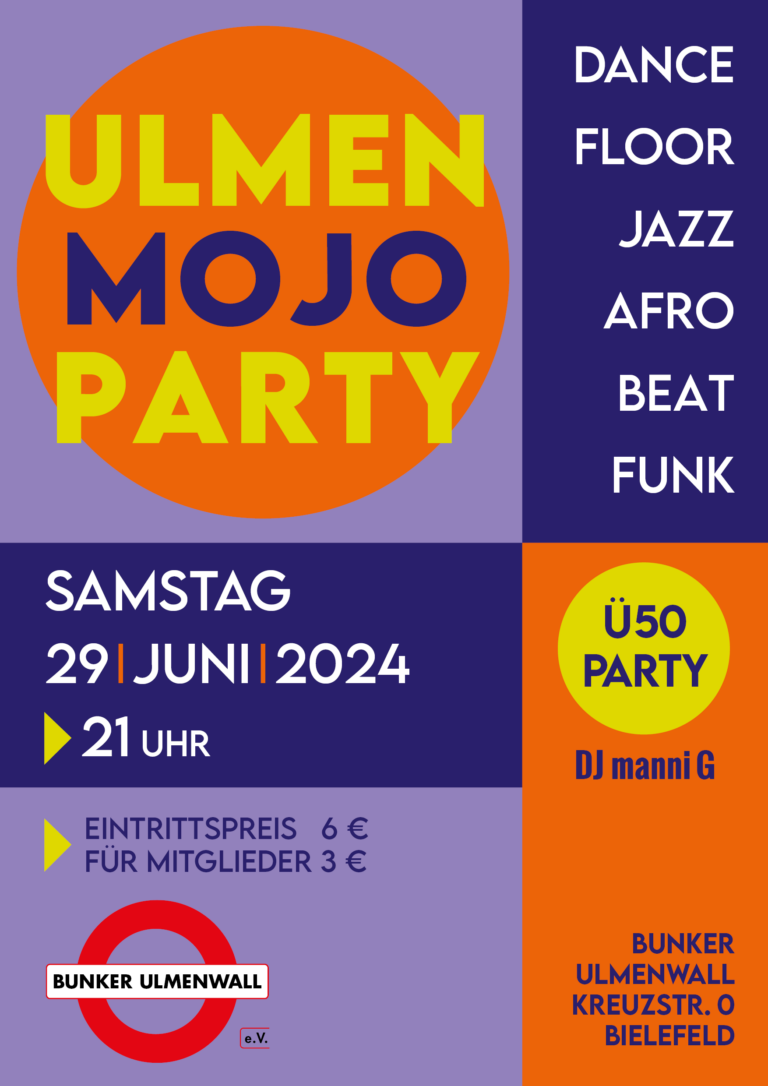 Ulmen Mojo Party – Ü50 mit DJ manni G