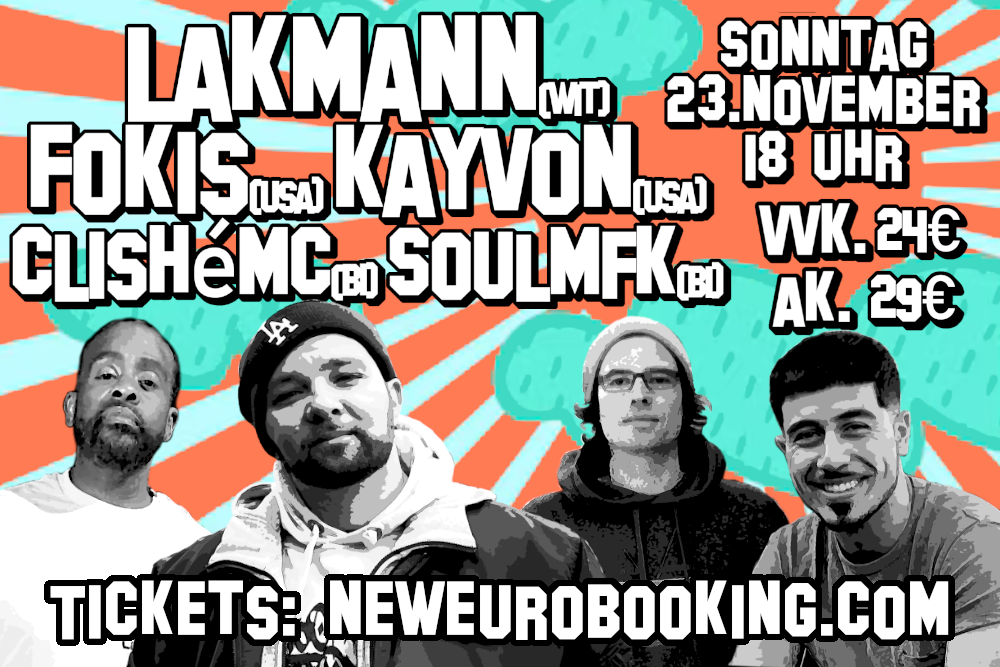 Lakmann tritt im Bunker Ulmenwall auf