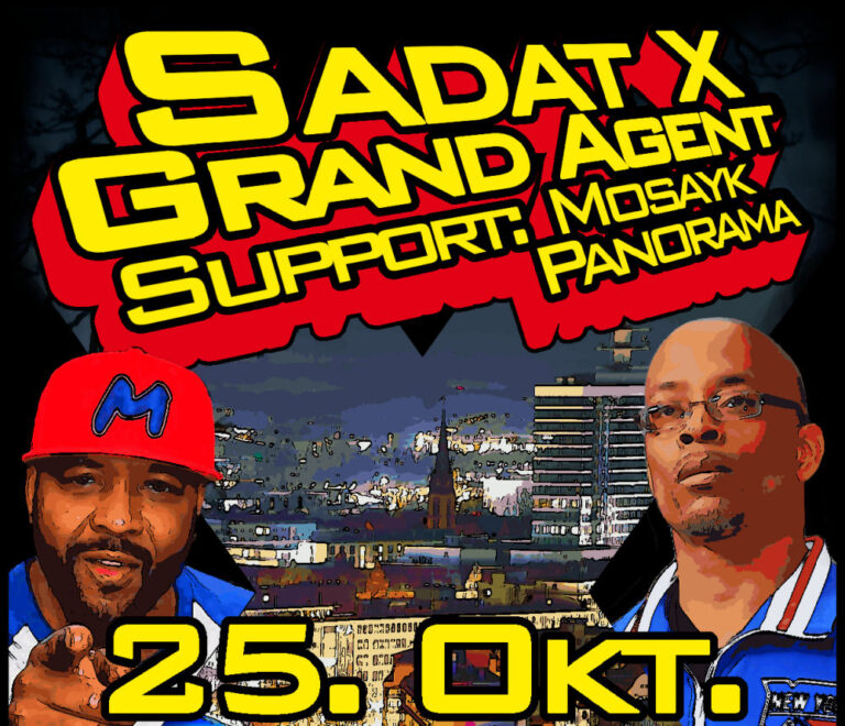 SADAT X im Bunker Ulmenwall